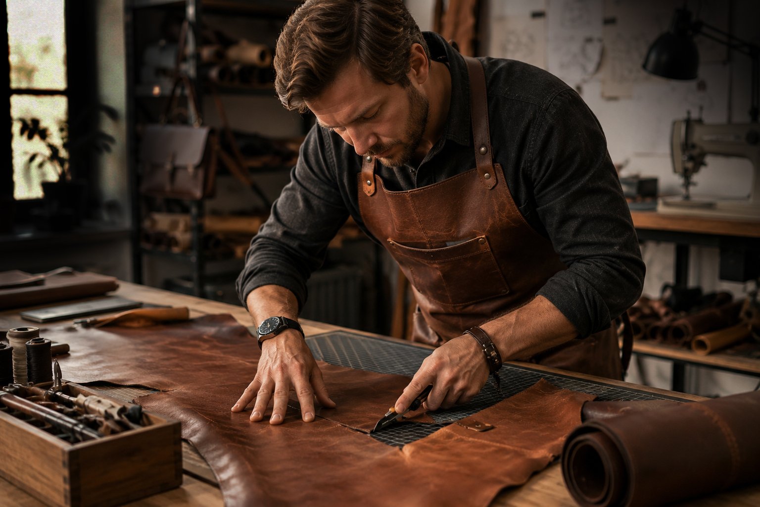 leather making 1